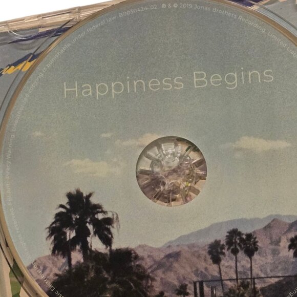 Jonas Brothers Happiness Begins Album CD 2019 - Picture 4 of 8